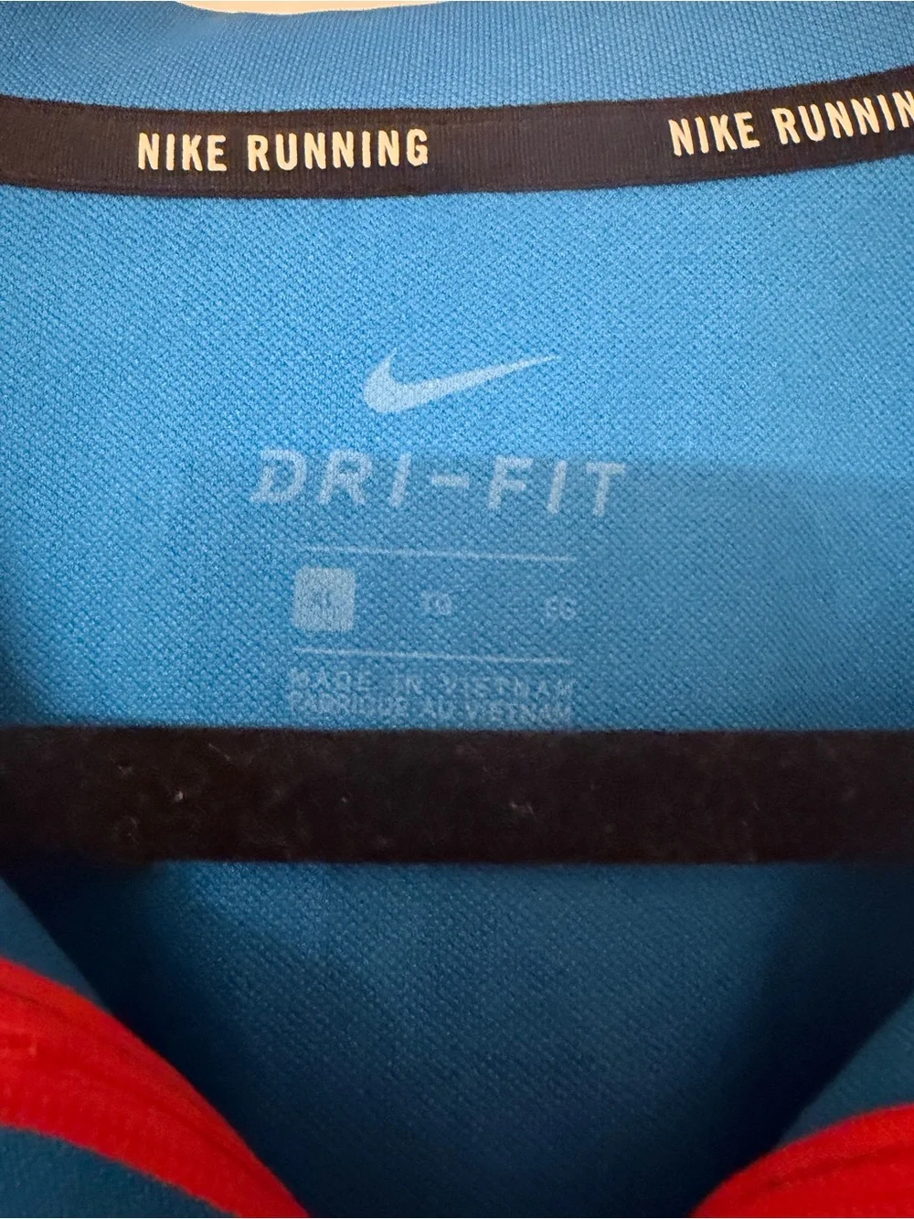 Nike Women’s Blue/Navy Dri-FIT Half-Zip Pullover